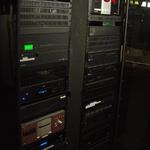 Crestron Digital Media and Control System in 2 Racks in Basement