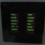 2 Lutron Radio Ra2 Six-Button Keypads